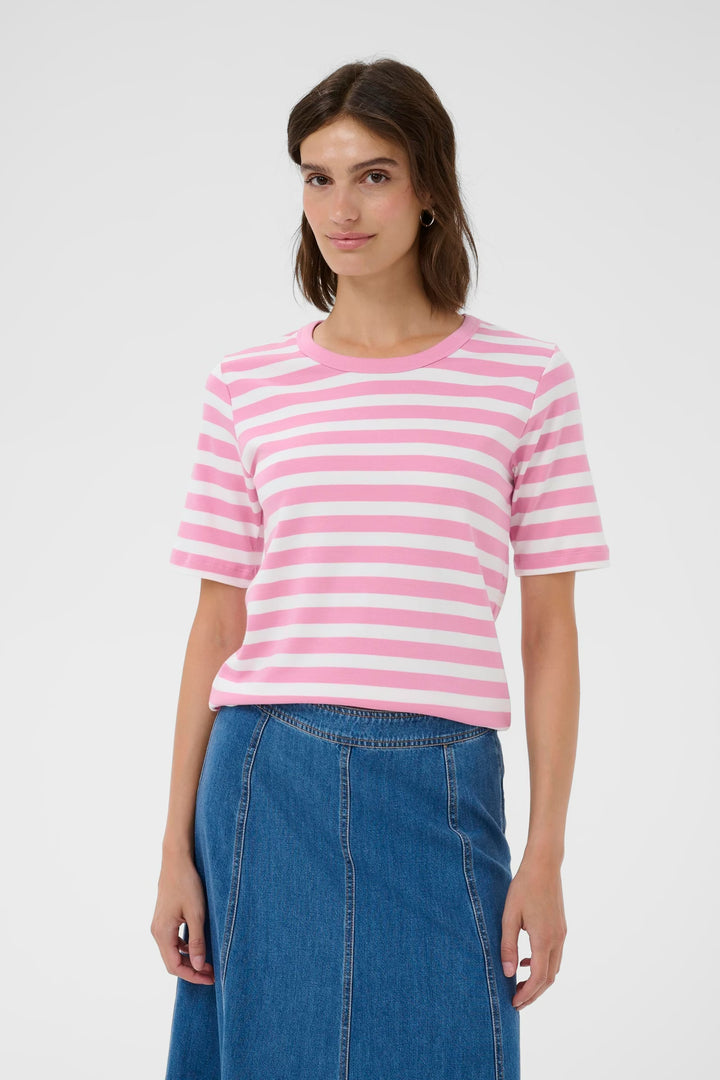 RATANA CLASSIC T-SHIRT (ORCHID SMOKE STRIPE) - PART TWO