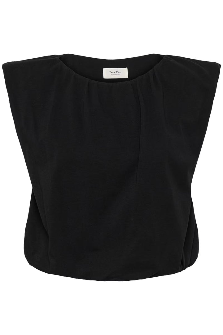 BERTHINE TOP (BLACK) - PART TWO