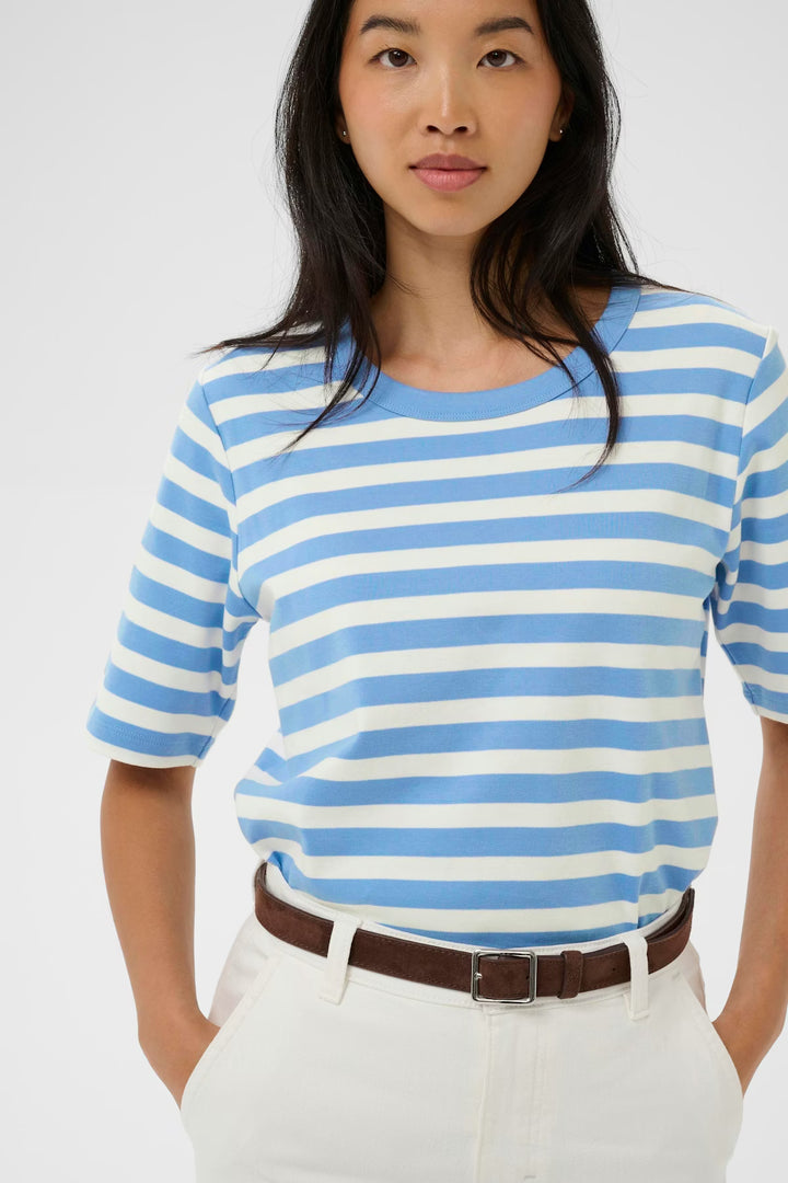RATANA CLASSIC T-SHIRT (HYDRANGEA STRIPE) - PART TWO