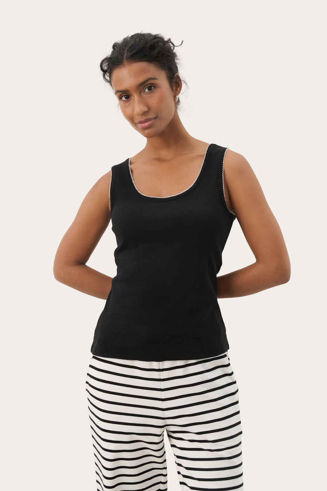 JULIANNES TANK TOP (BLACK) - PART TWO