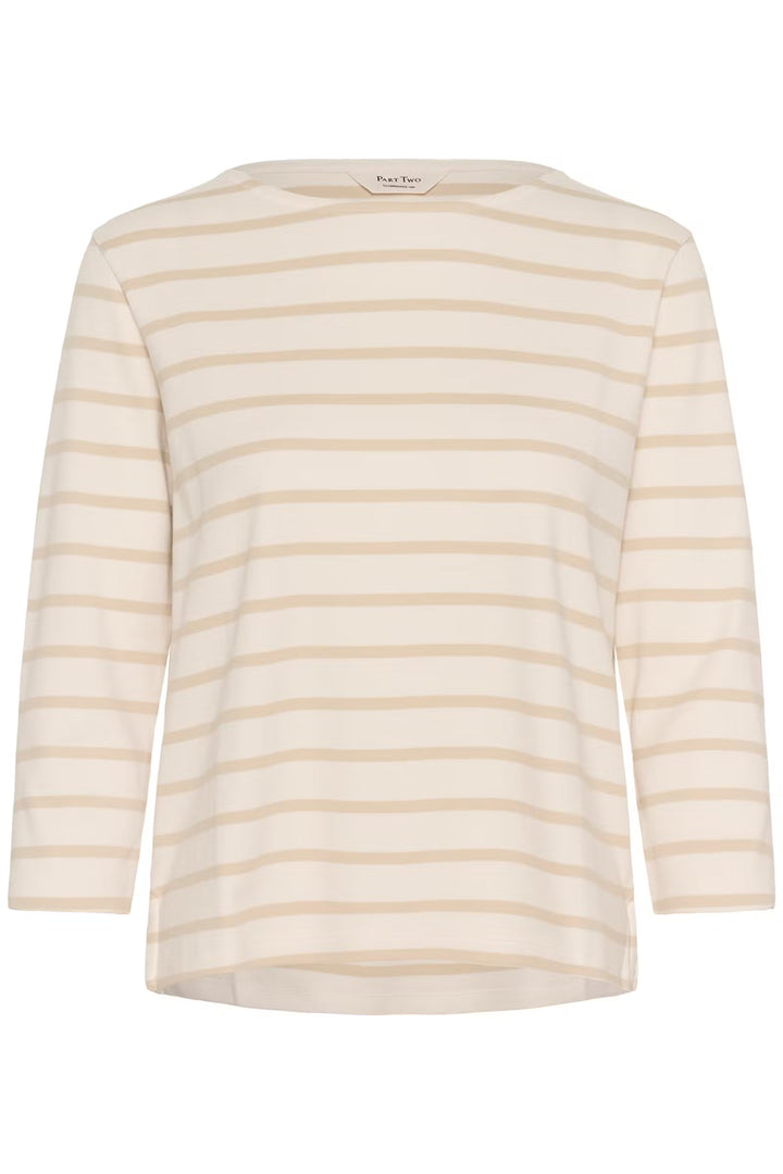 NELA STRIPED SHIRT (FRENCH OAK STRIPE) - PART TWO