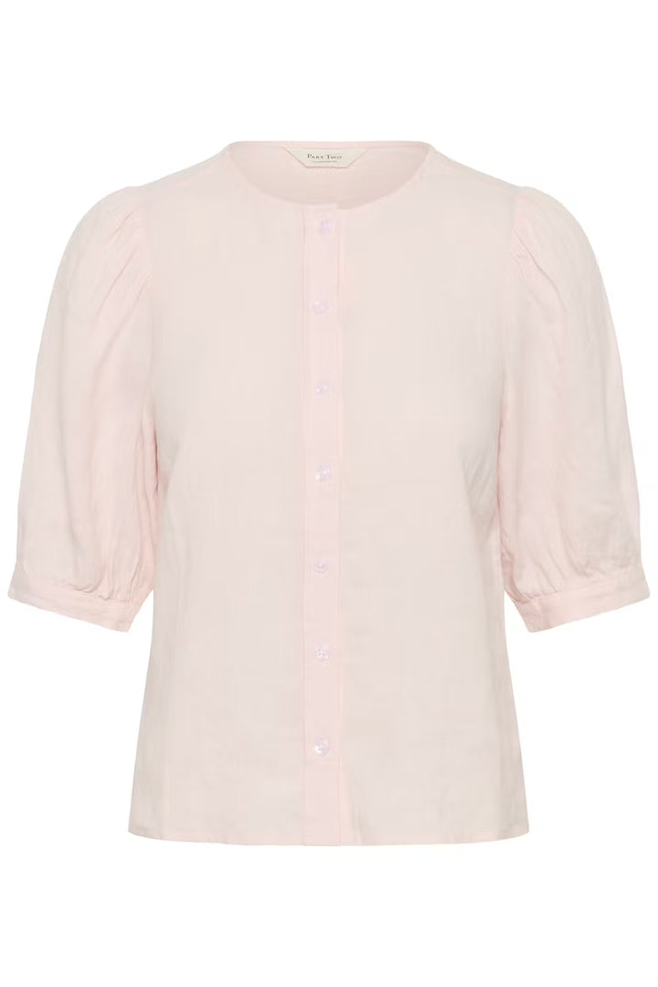 AZRA LINEN SHIRT (MAUVE CHALK) - PART TWO