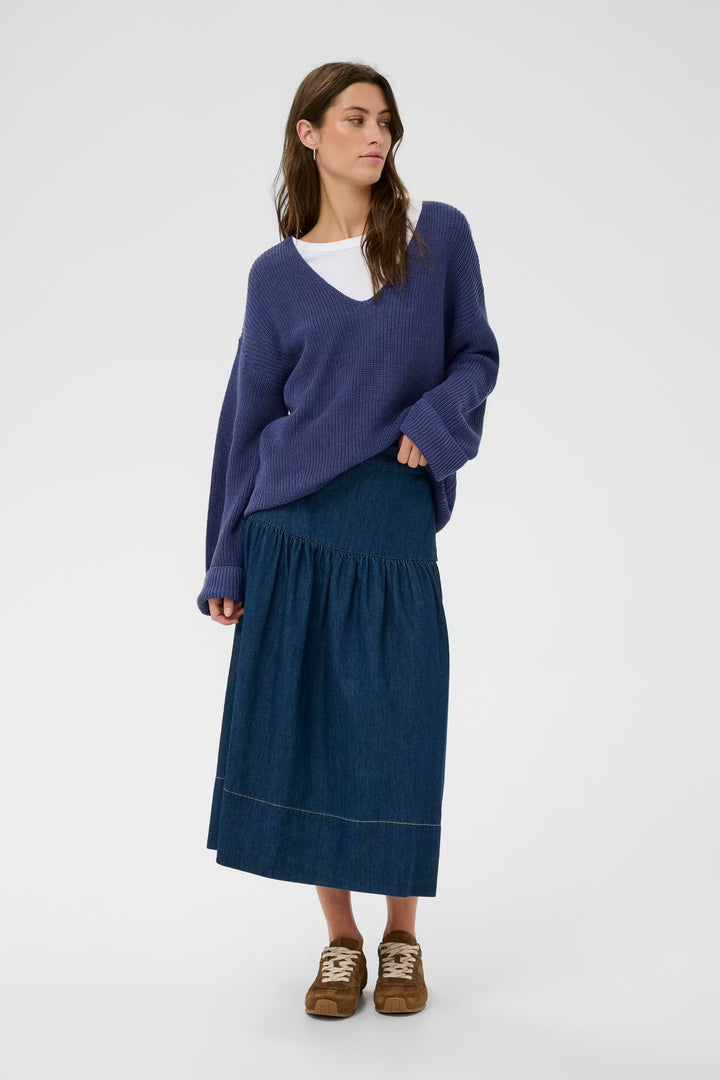 ETRONAS PULLOVER (BLUE INDIGO) - PART TWO