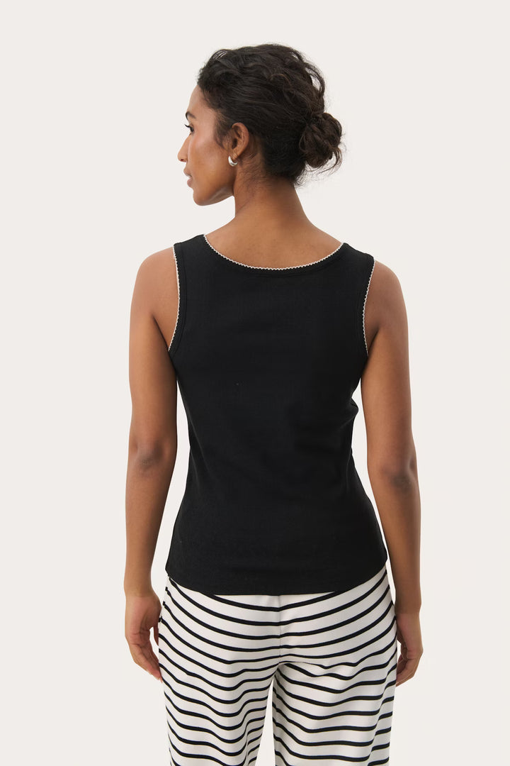 JULIANNES TANK TOP (BLACK) - PART TWO
