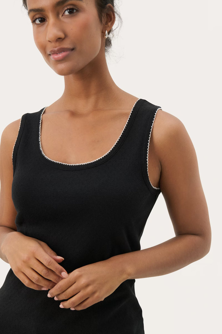 JULIANNES TANK TOP (BLACK) - PART TWO