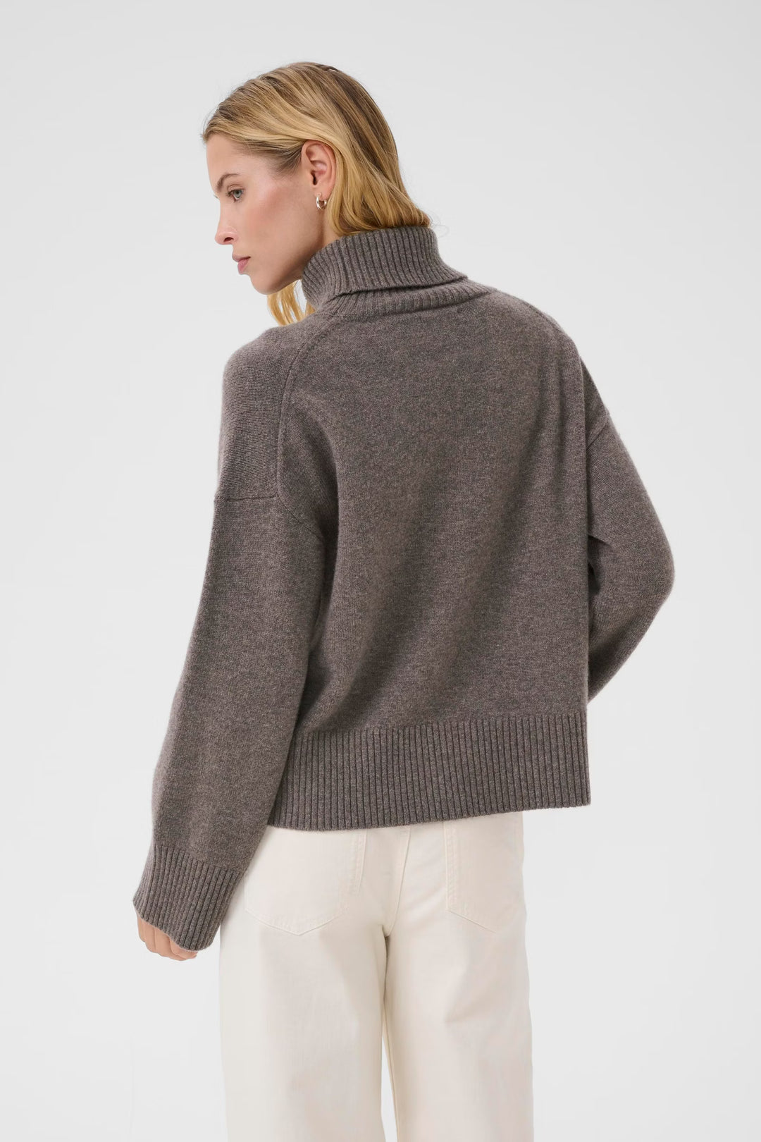 CORINA WOOL TURTLENECK (FALCON MELANGE) - PART TWO