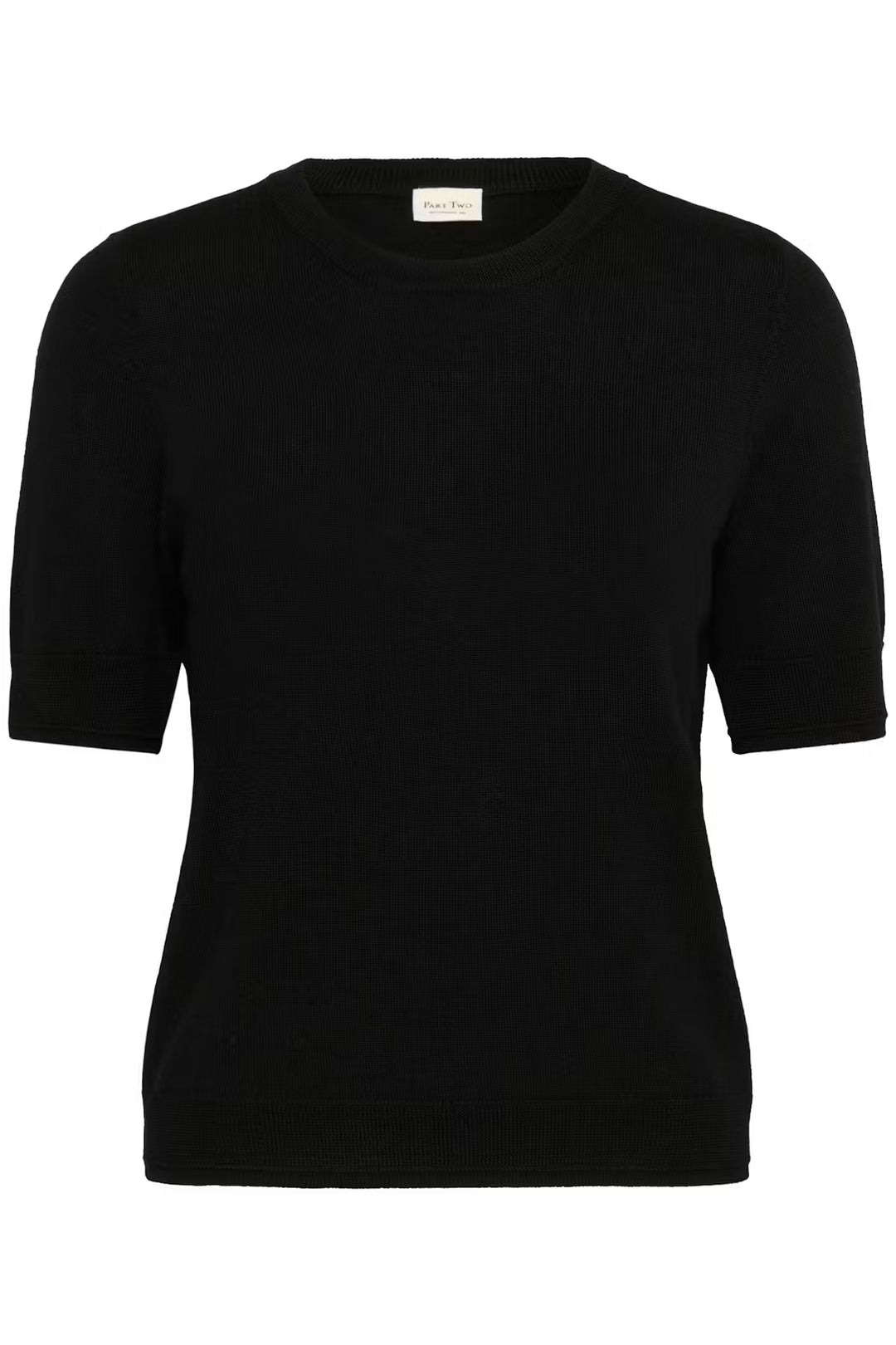 NATANYA S/S WOOL KNIT (BLACK) - PART TWO