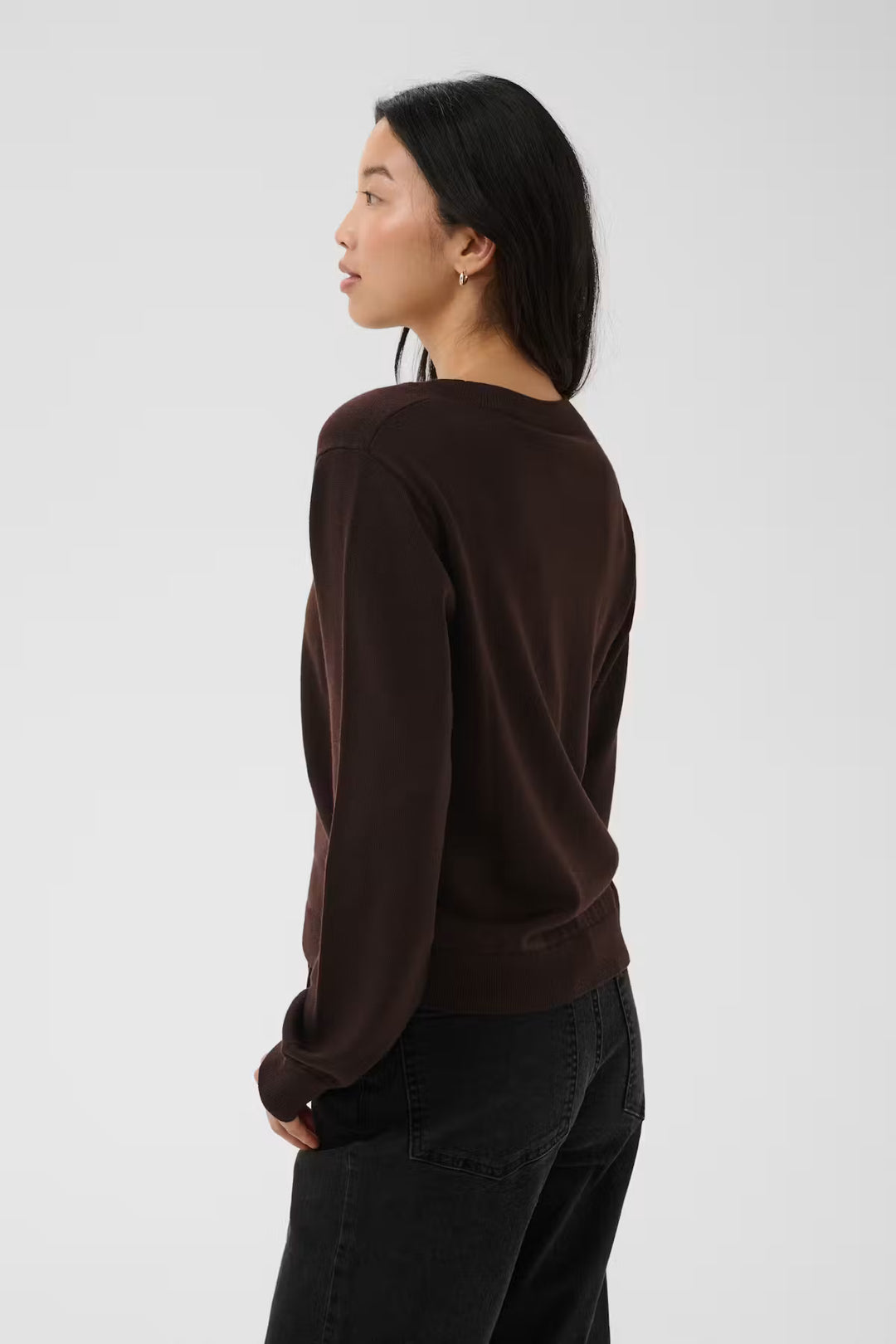 YONA WOOL CREW NECK PULLOVER (MOLE) - PART TWO