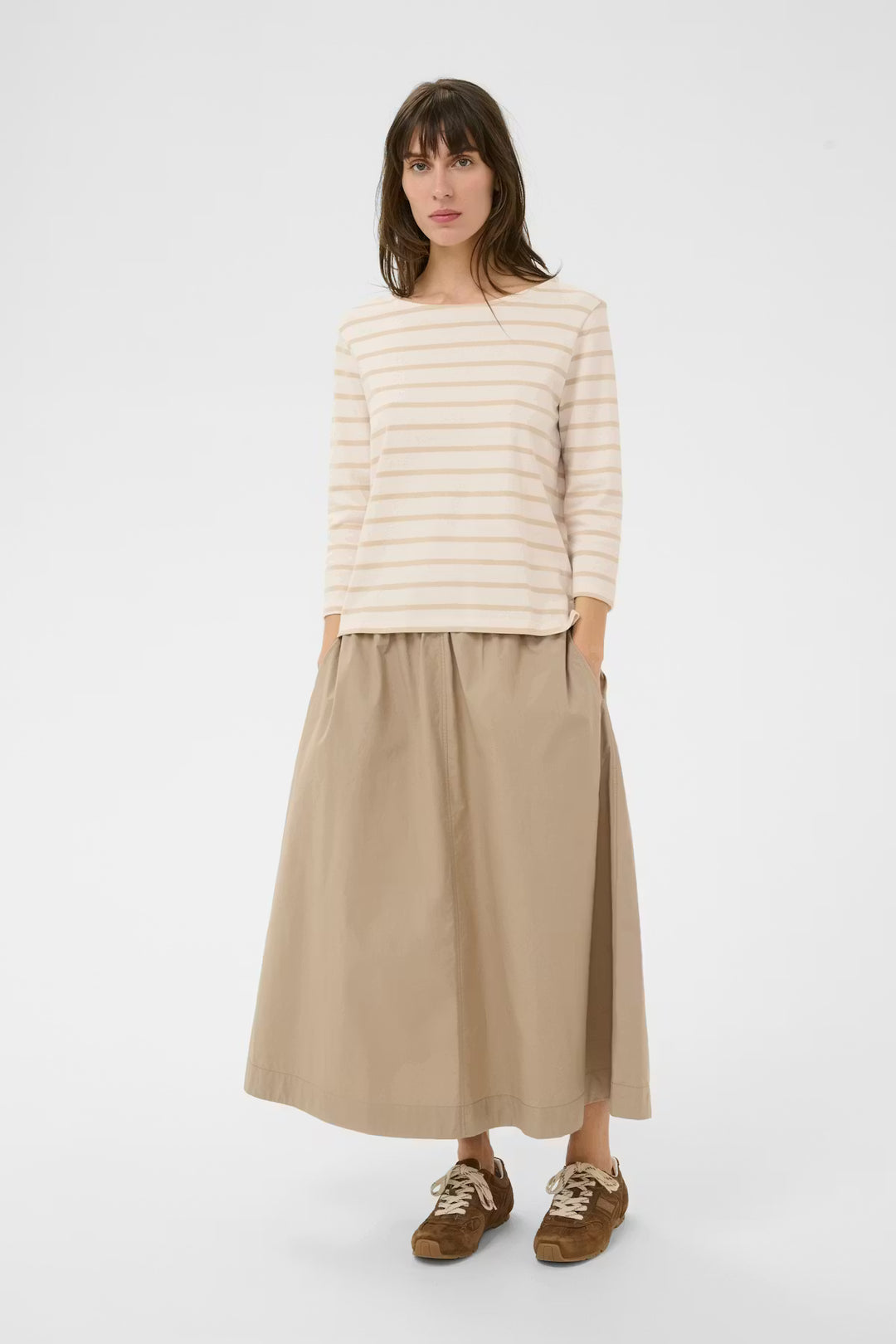 NELA STRIPED SHIRT (FRENCH OAK STRIPE) - PART TWO