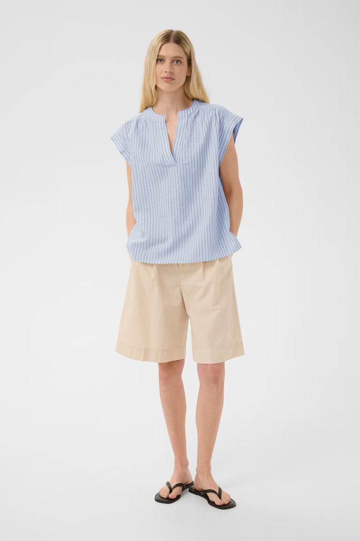 BETTINA BLOUSE (LIGHT BLUE CHAMBRAY) - PART TWO