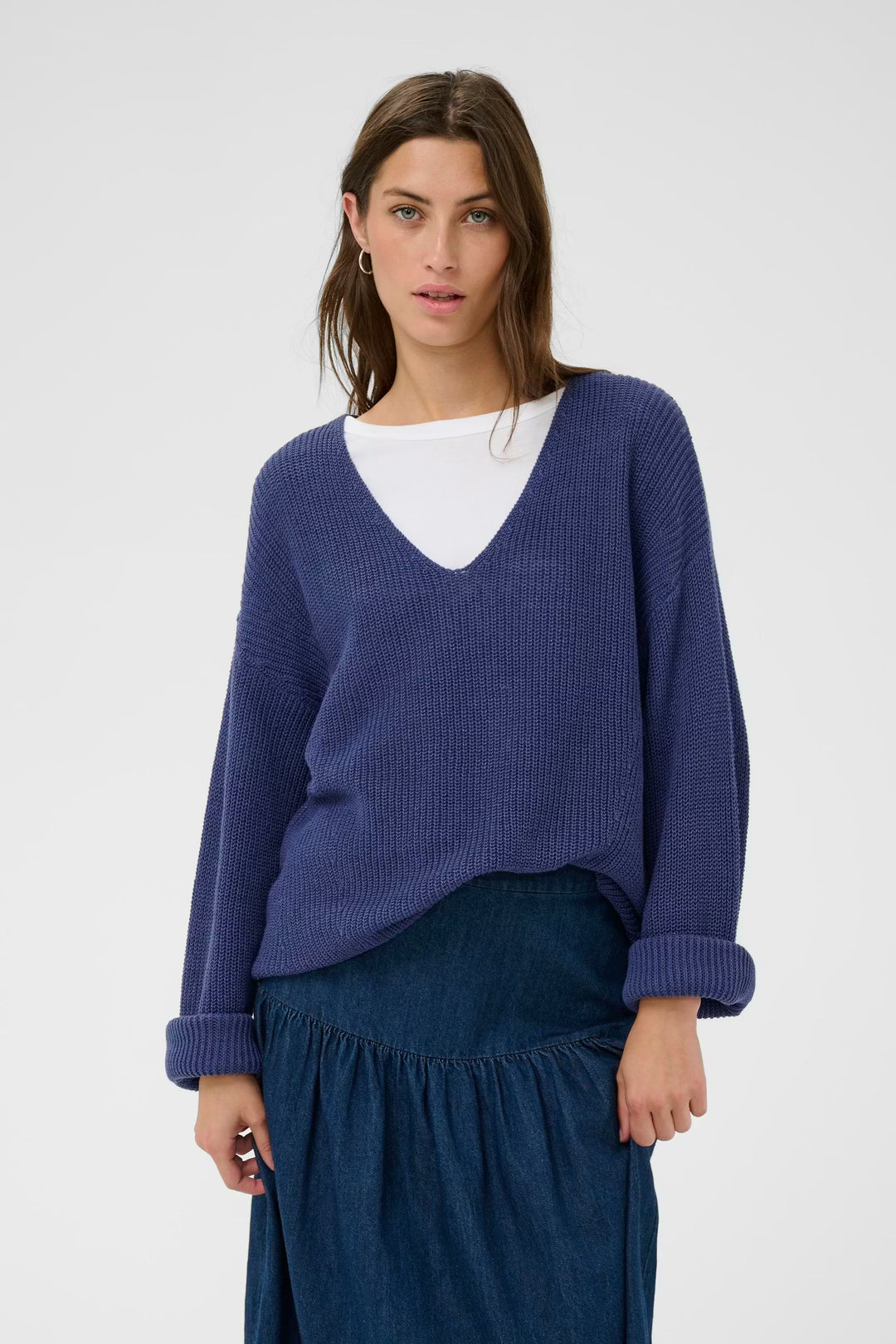ETRONAS PULLOVER (BLUE INDIGO) - PART TWO