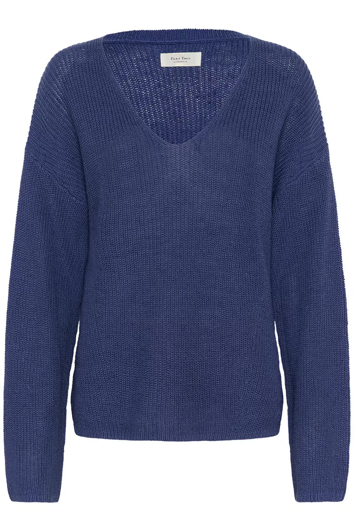 ETRONAS PULLOVER (BLUE INDIGO) - PART TWO