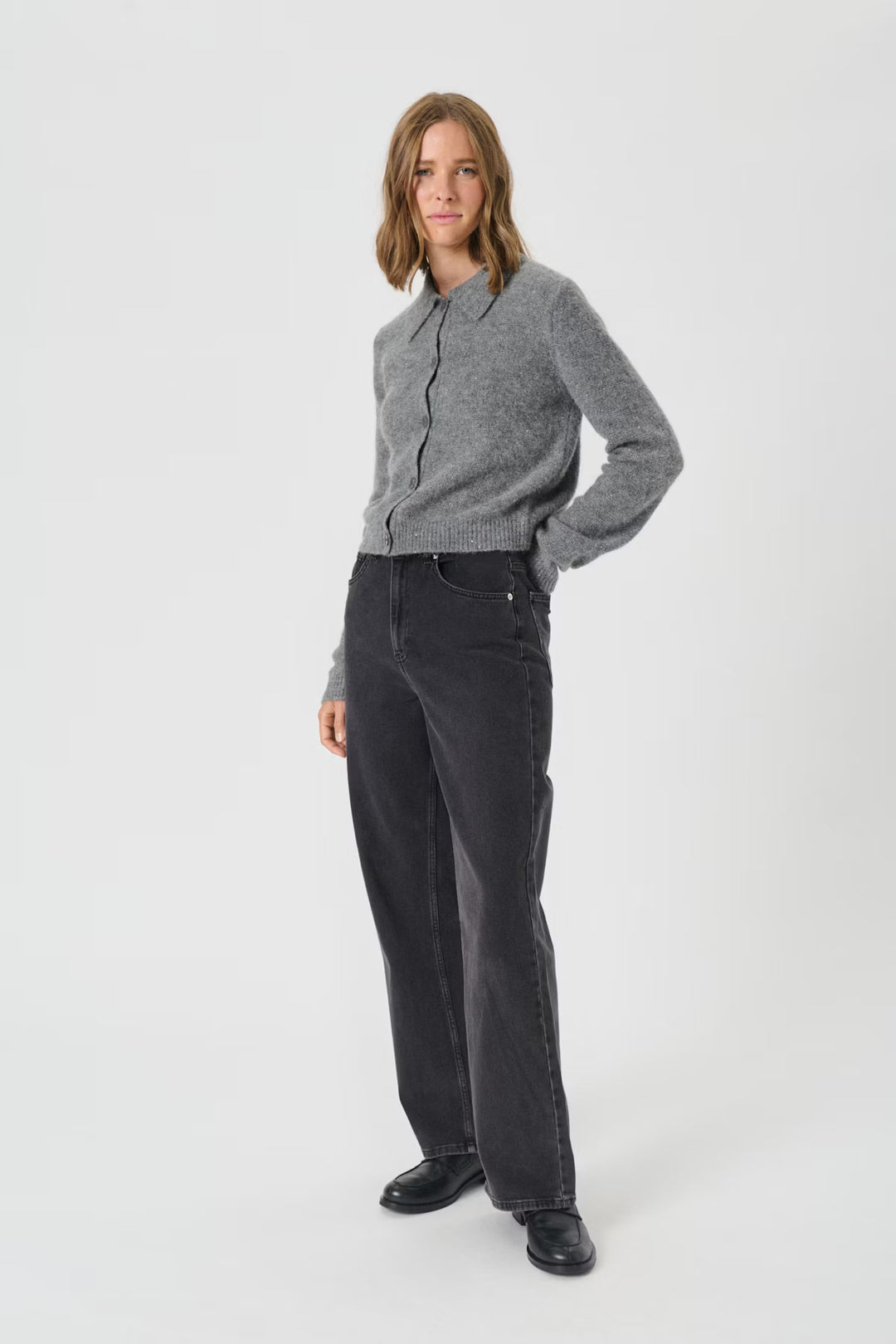 ULRICA KNIT CARDIGAN WITH COLLAR - PART TWO