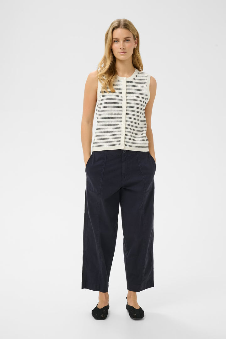 THE NETTA PANT (DARK NAVY) - PART TWO