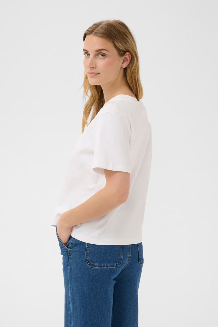 ANNE T-SHIRT (BRIGHT WHITE) - PART TWO