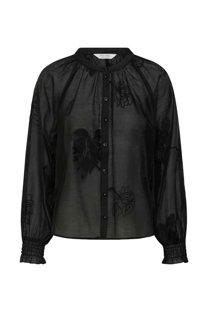 CHEYANNE BLOUSE (BLACK) - PART TWO