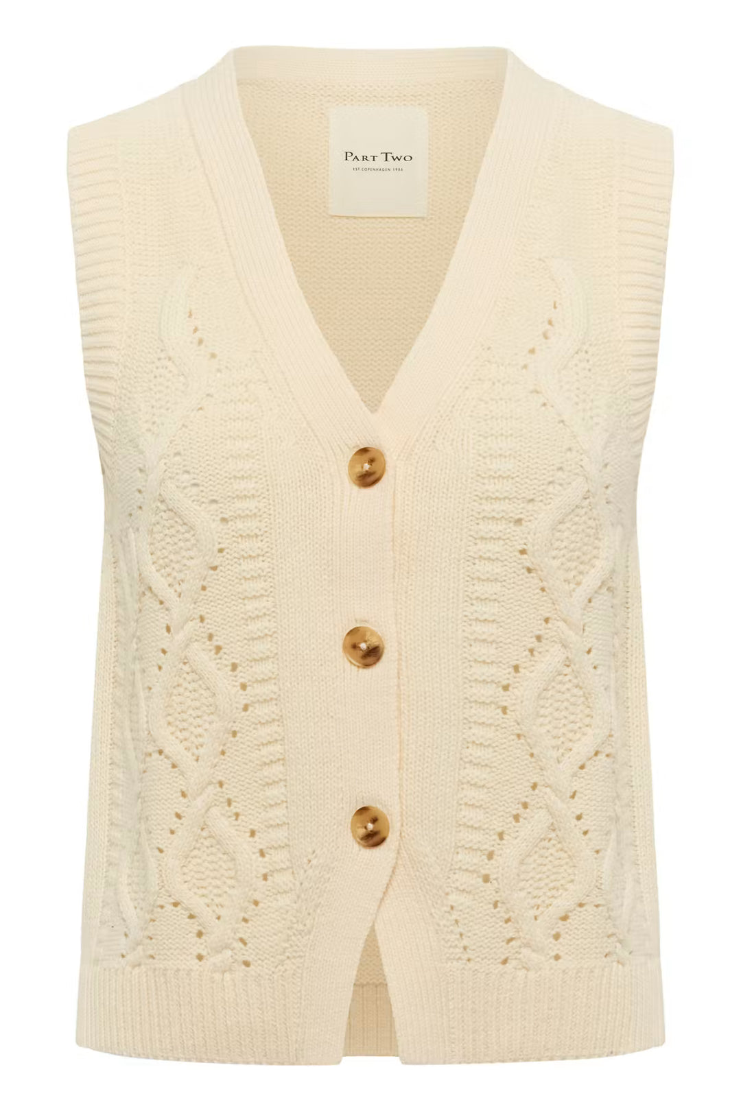 CHRISTIN WAISTCOAT (WHITECAP GREY) - PART TWO