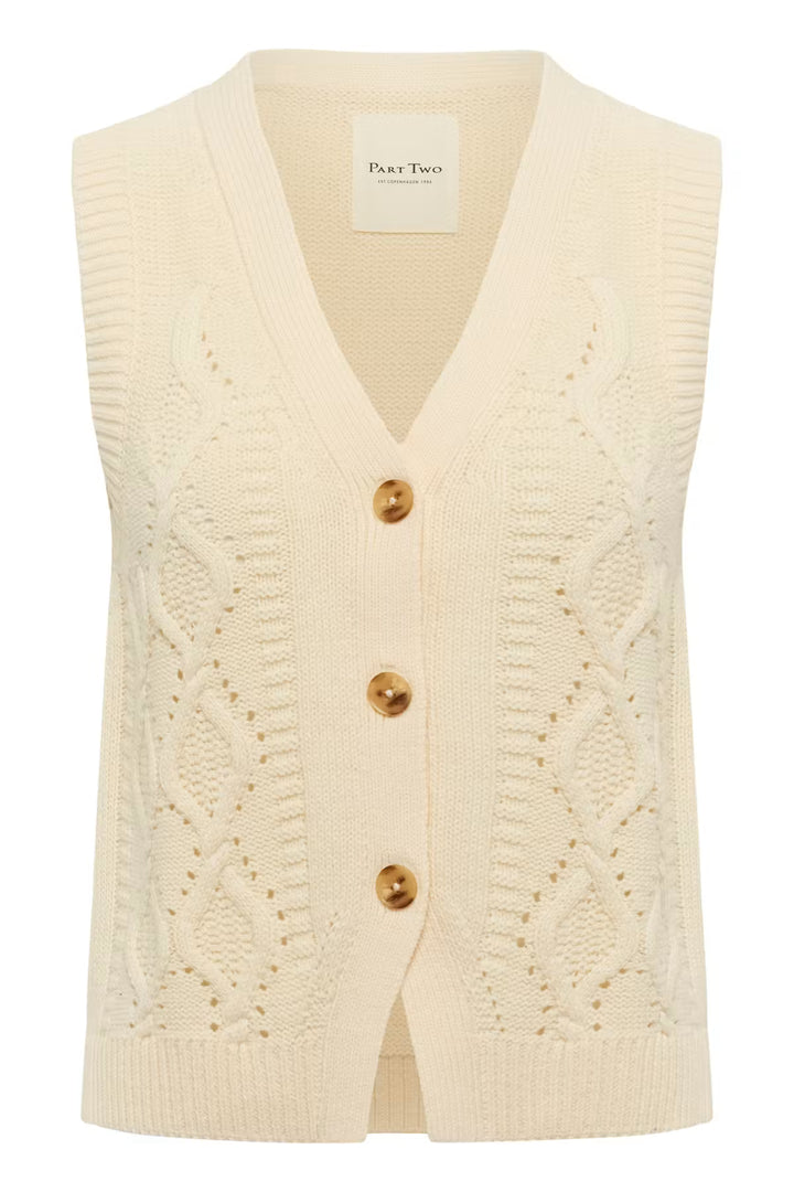 CHRISTIN WAISTCOAT (WHITECAP GREY) - PART TWO
