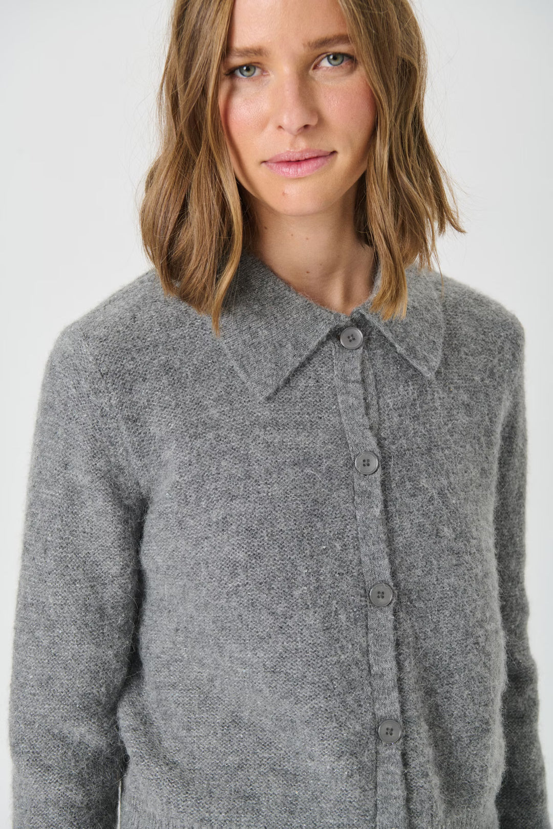 ULRICA KNIT CARDIGAN WITH COLLAR - PART TWO
