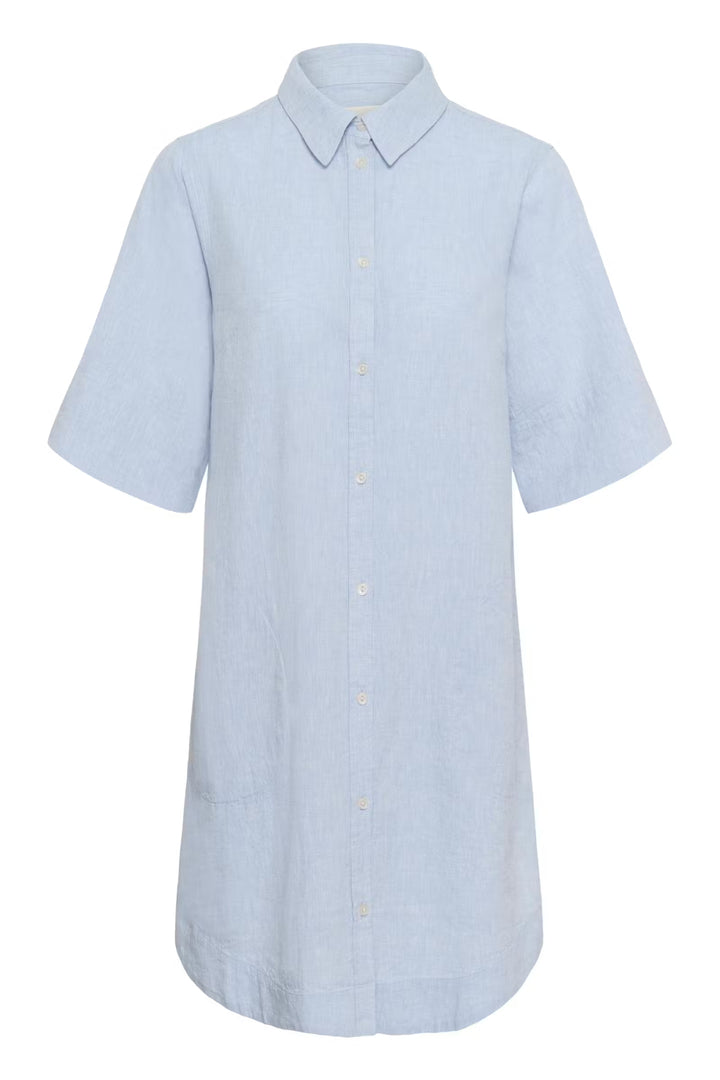 BERRIT SHIRT DRESS (LIGHT BLUE CHAMBRAY) - PART TWO