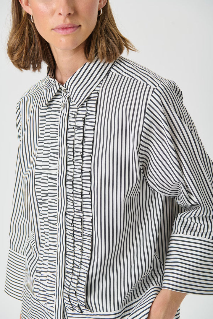 VINNY BLACK STRIPE SHIRT - PART TWO