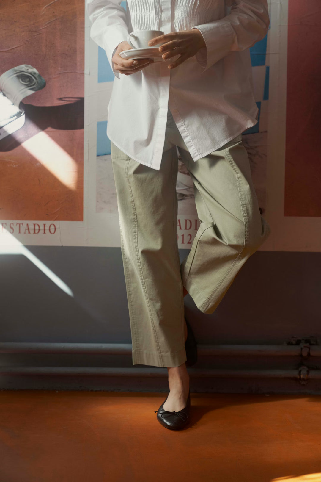 THE NETTA PANT (VETIVER) - PART TWO