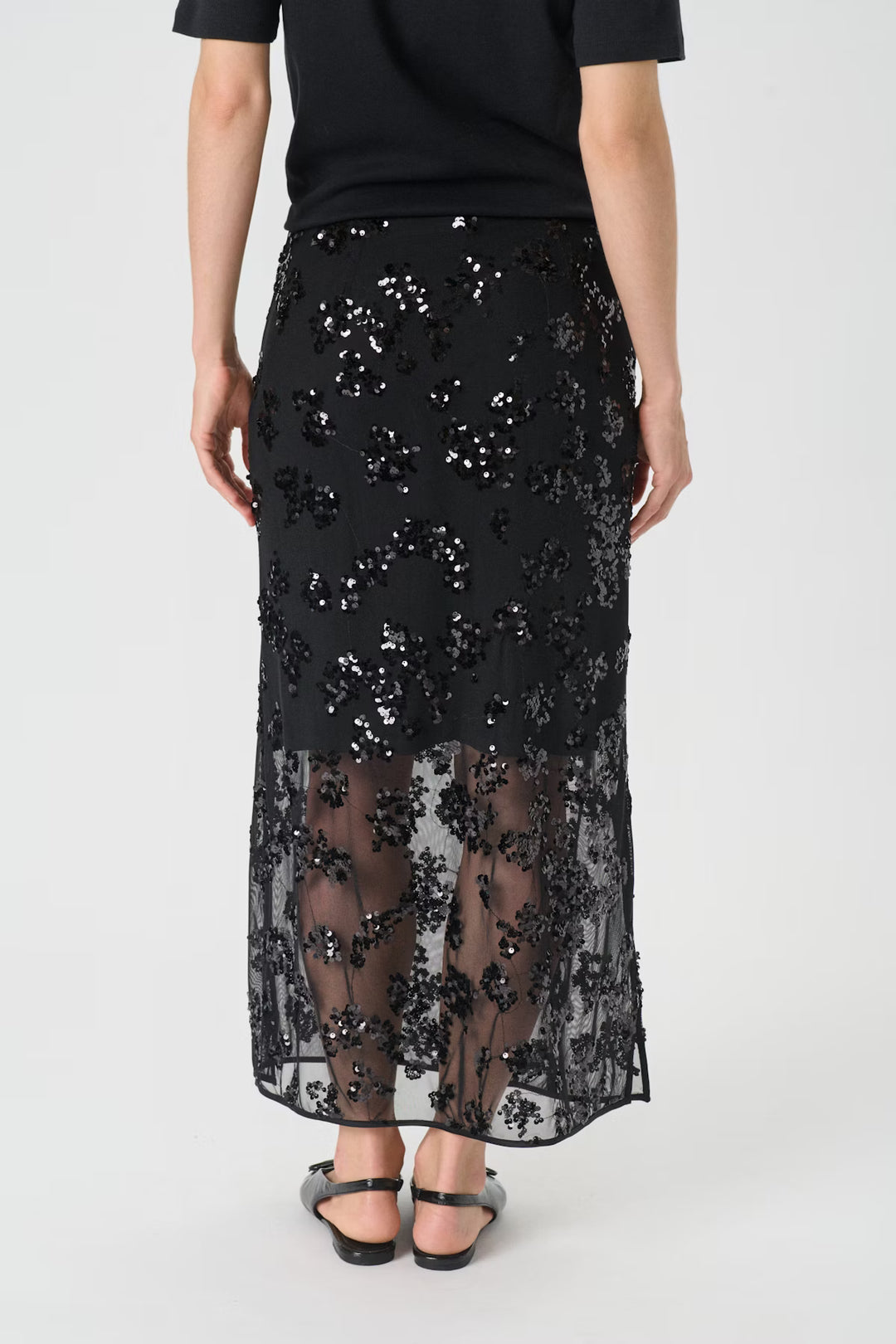 VIVIKA SEQUIN MIDI SKIRT - PART TWO