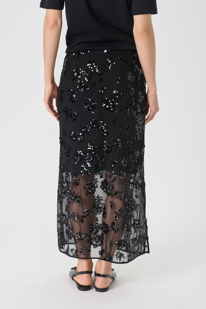 VIVIKA SEQUIN MIDI SKIRT - PART TWO