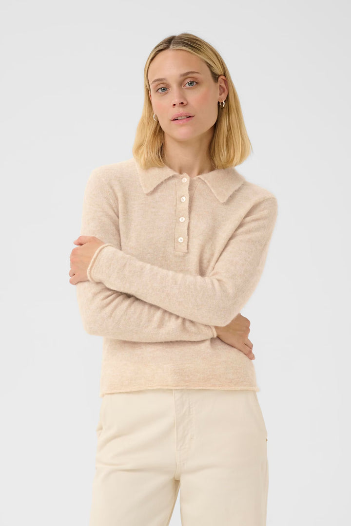 SILYA COLLARED PULLOVER (FRENCK OAK) - PART TWO