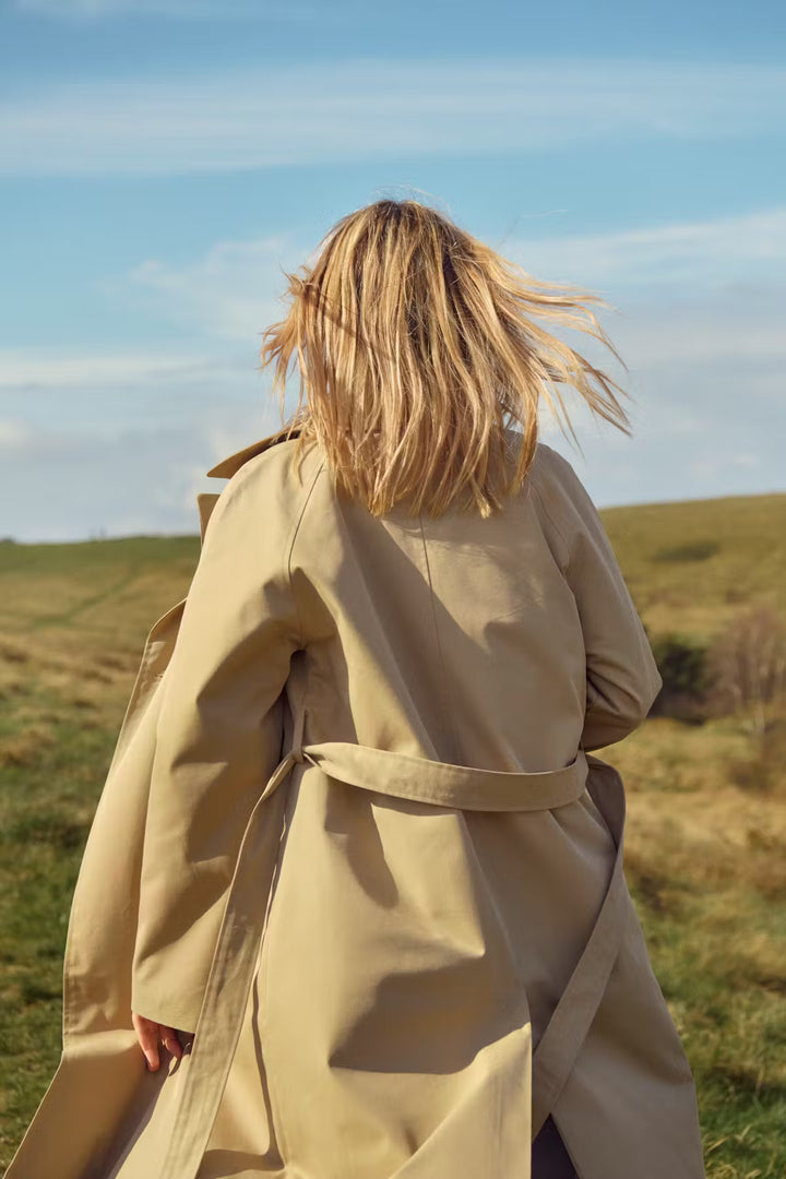 AUBRIE TRENCH COAT (TRAVERTINE) - PART TWO