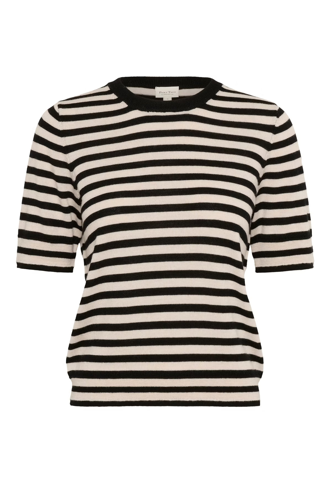 NATANYA STRIPED KNIT TOP - PART TWO