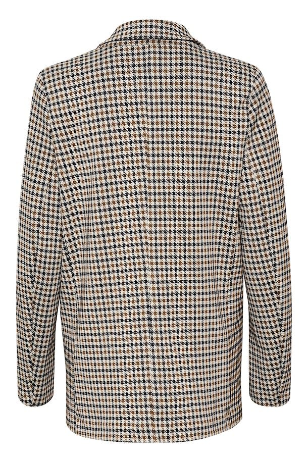 VICTORIANA PRINTED BLAZER (BROWN CHECK) - PART TWO