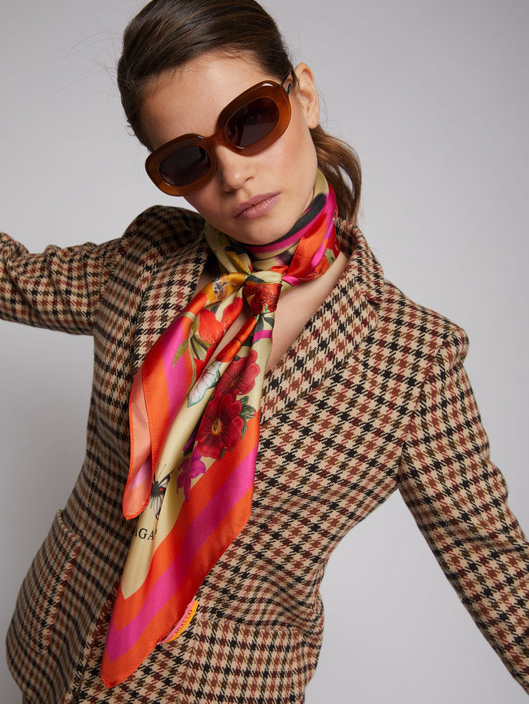 CHANGE IS GOOD SILK SCARF - VILAGALLO