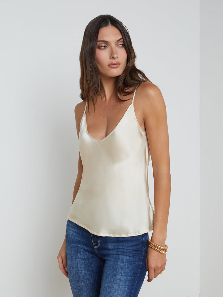 LEXI CAMISOLE (PEARL) - L'AGENCE
