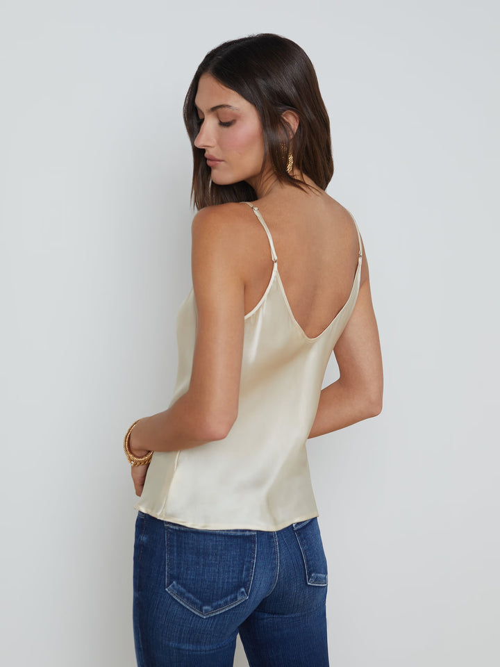 LEXI CAMISOLE (PEARL) - L'AGENCE
