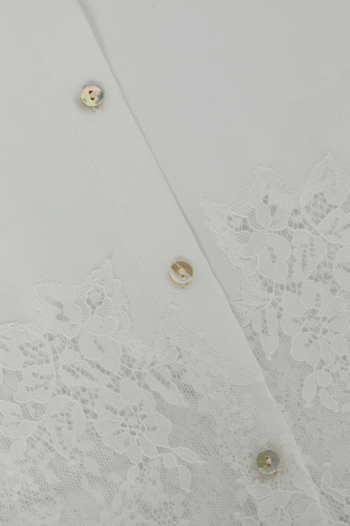 ADALEE LACE BLOUSE - L'AGENCE