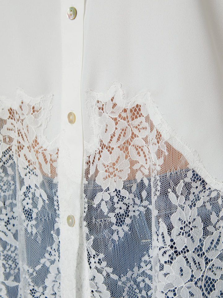 ADALEE LACE BLOUSE - L'AGENCE