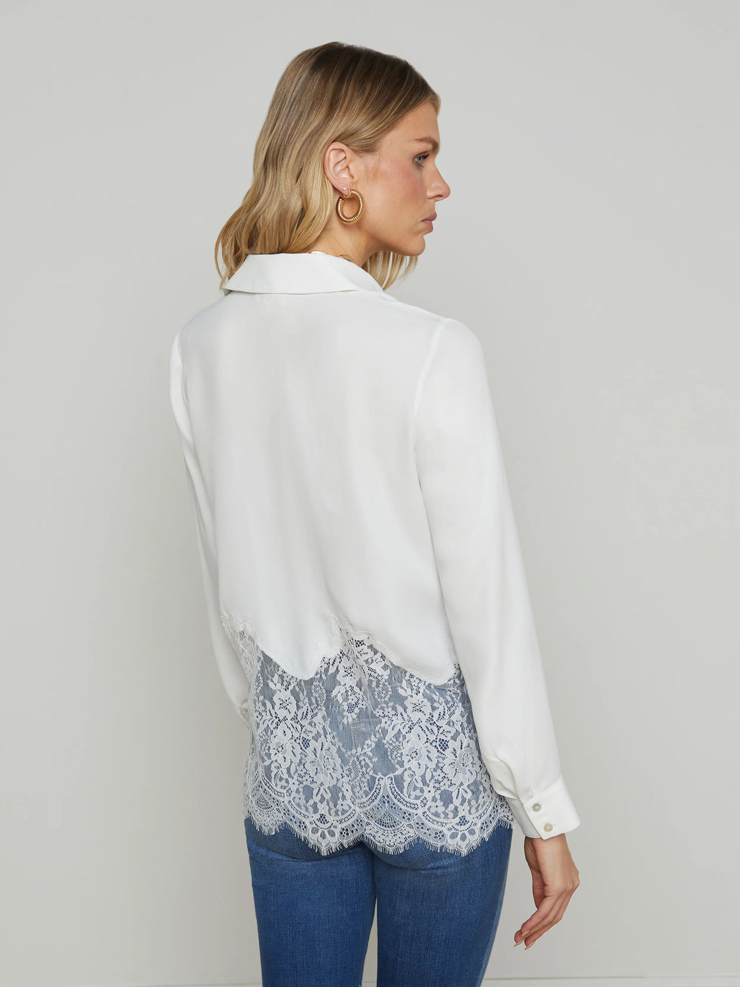 ADALEE LACE BLOUSE - L'AGENCE