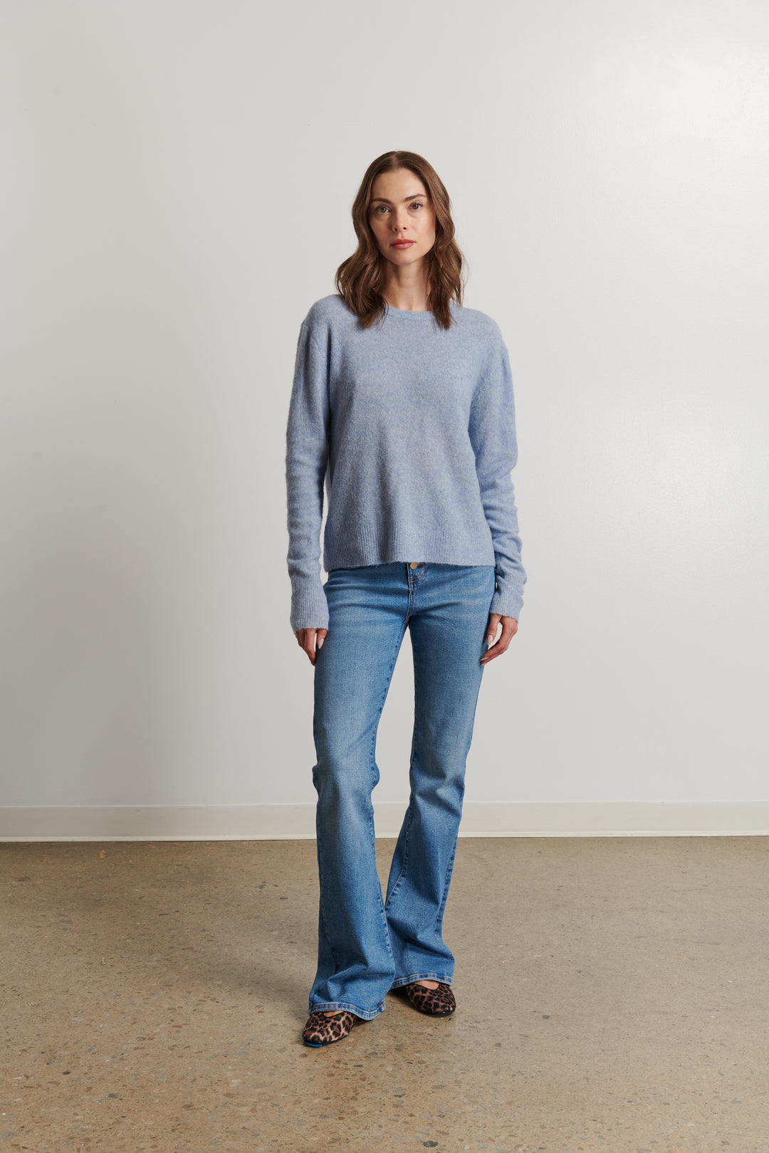 CECY CREW NECK SWEATER - LINE