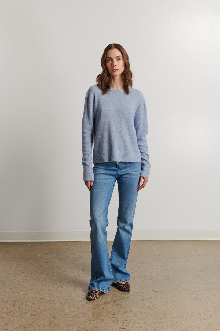 CECY CREW NECK SWEATER - LINE