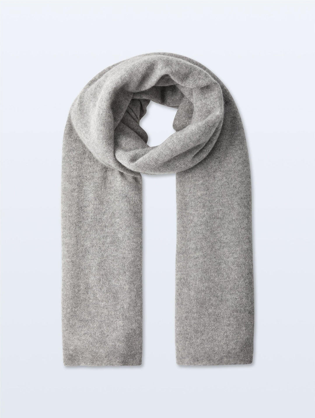 CASHMERE TRAVEL WRAP (GREY HEATHER) - WHITE + WARREN