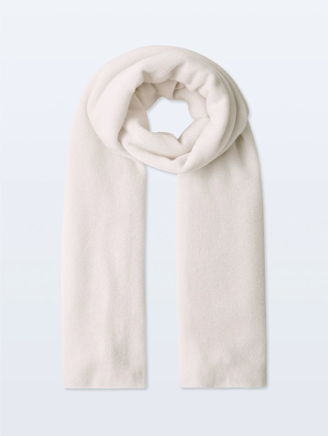 CASHMERE TRAVEL WRAP (SOFT WHITE) - WHITE + WARREN