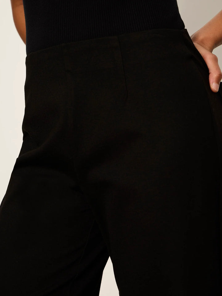 UPLIFT PULL ON TROUSER (NAVY PINSTRIPE) - SANCTUARY