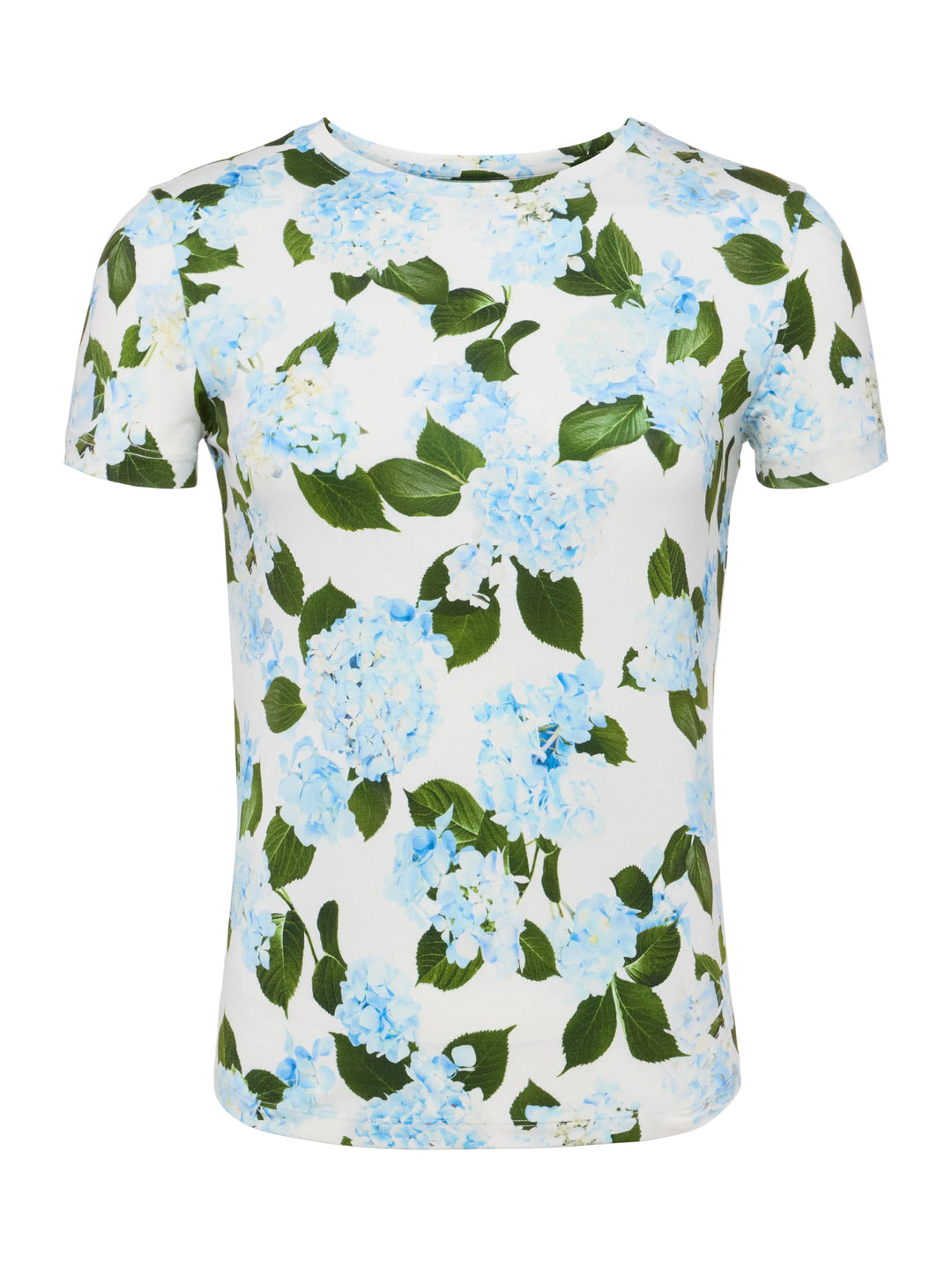 RESSI SHORT SLEEVE CREW HYDRANGEA - L'AGENCE