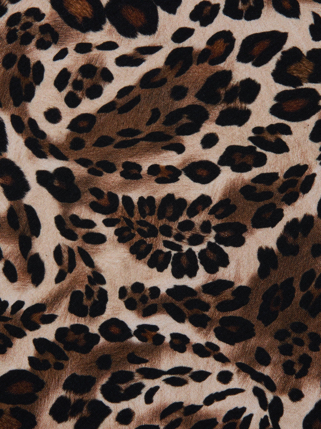 RESSI SHORT SLEEVE (CINNAMON SWIRL PAISLEY LEOPARD) - L'AGENCE