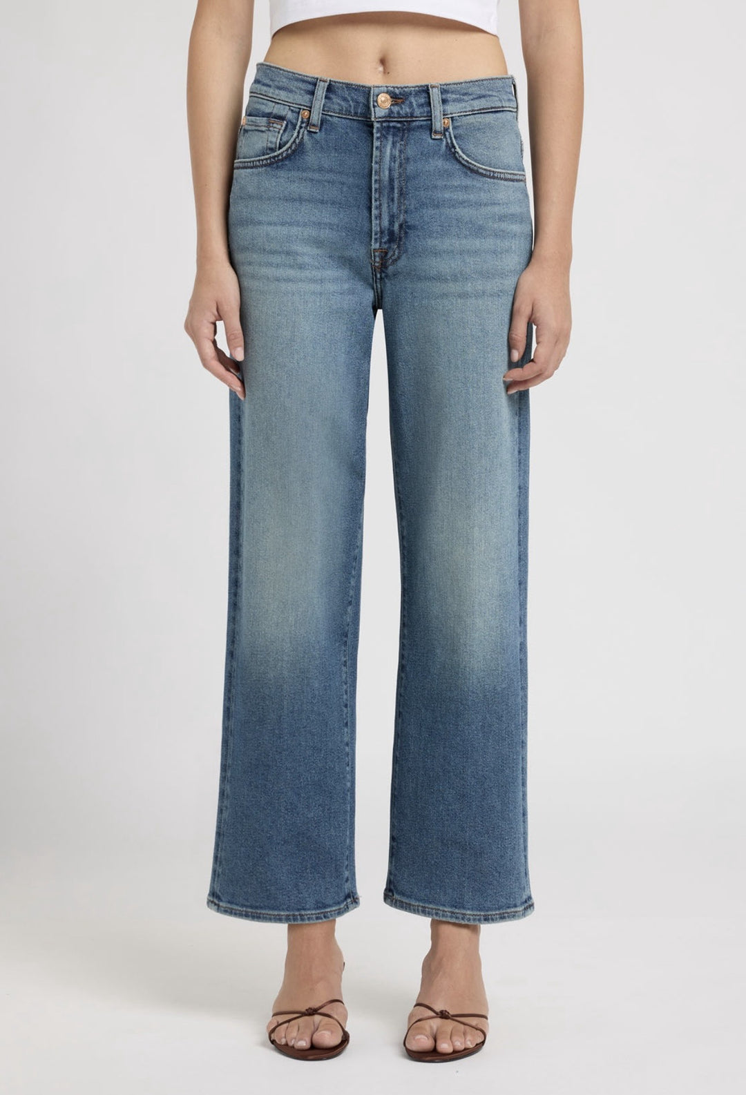 STOVEPIPE STRAIGHT ANKLE (LEVEL) - 7 FOR ALL MANKIND