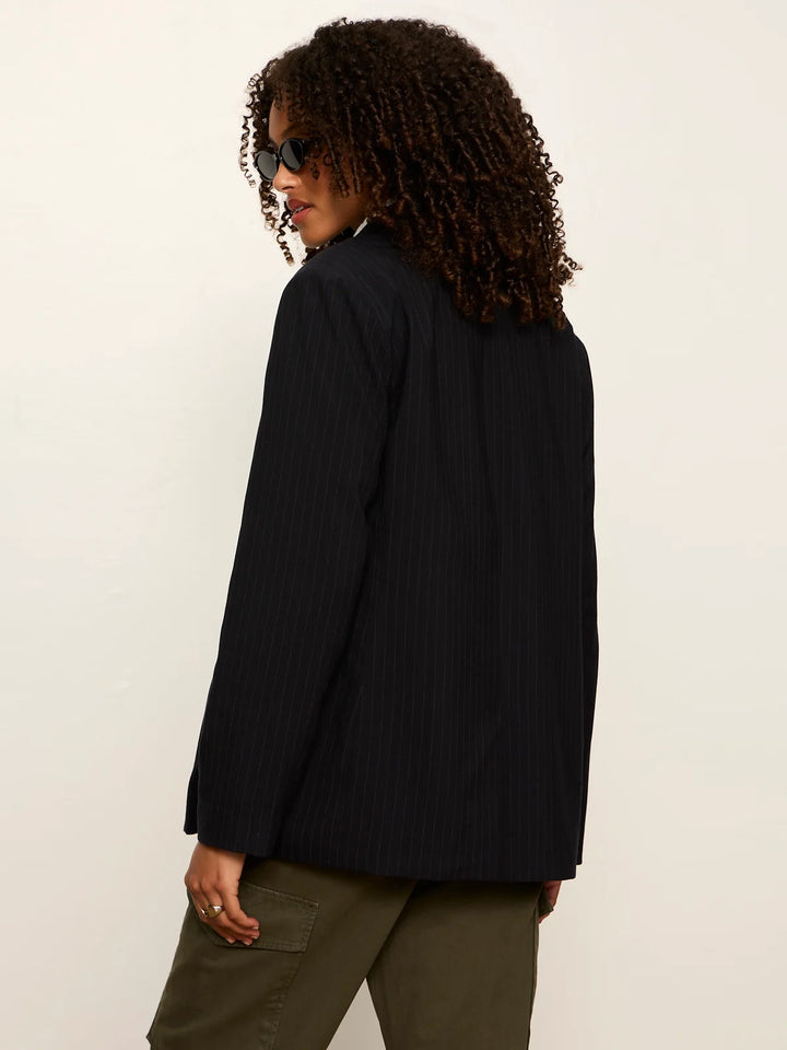 MACI BLAZER (NAVY PINSTRIPE) - SANCTUARY