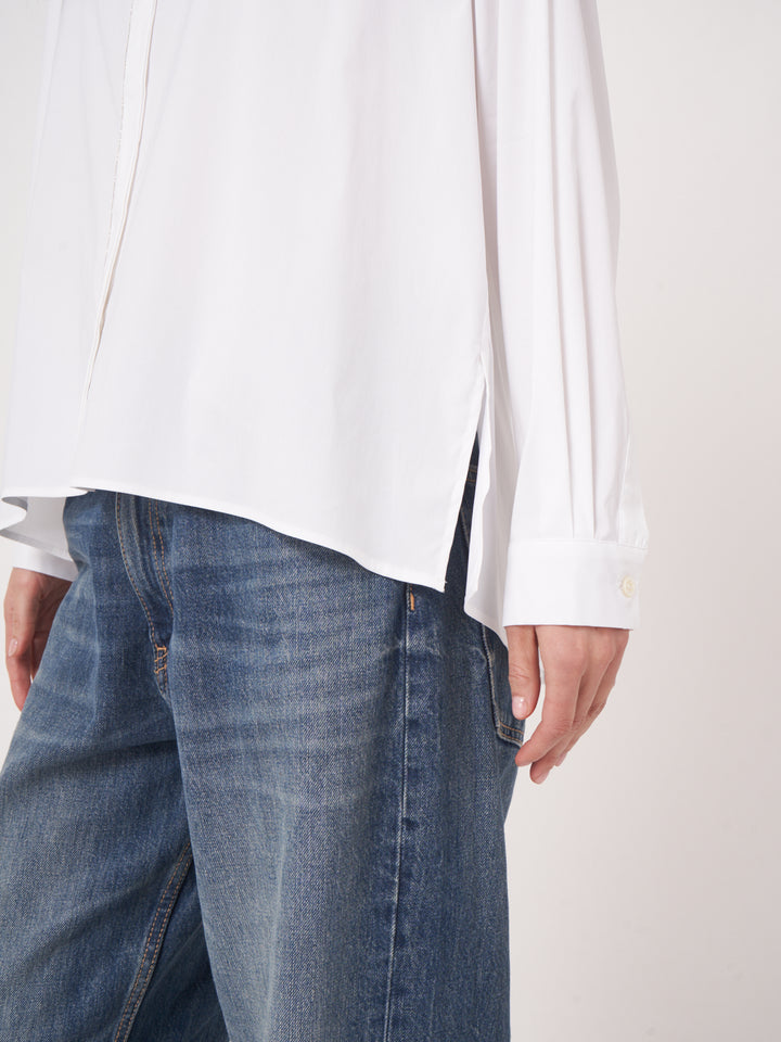 HI-LO WOVEN BLOUSE - REPEAT