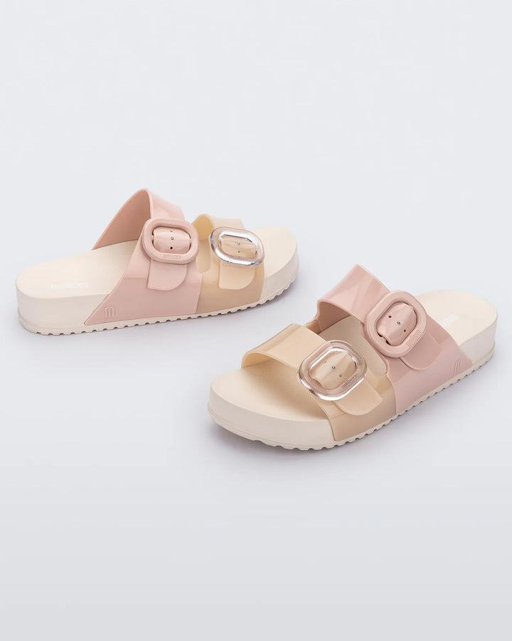 COZY SLIDE (BEIGE/PINK) - MELISSA