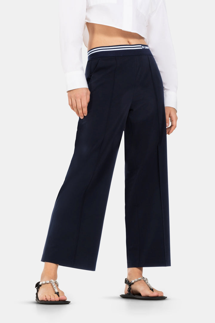 CAMERON WIDE LEG PANT (DARK NAVY) - CAMBIO